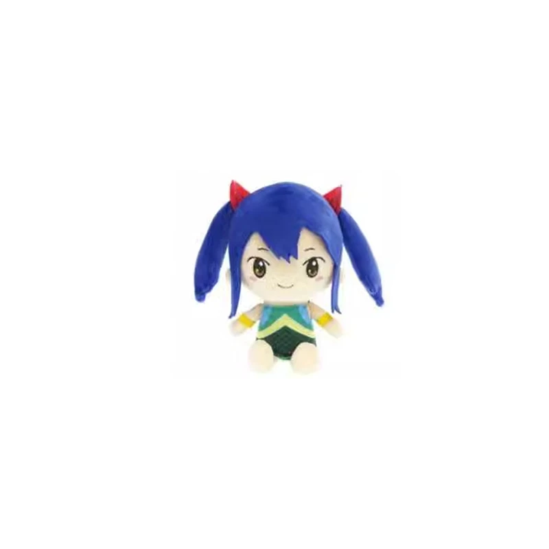 kf S12c8e8c389894cdbb0d982caea6e8304c New Fairy Tail Plush Kawaii Lucy Natsu Anime Figure Plushie Doll Stuffed Cute Cartoon Plushe Decora - Fairy Tail Shop