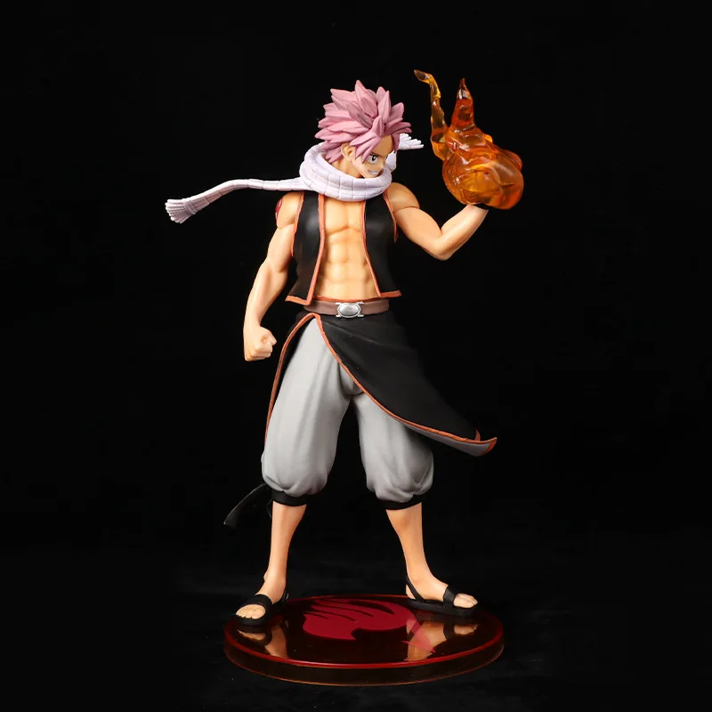 kf S21569148410949a093d563046892148aA 23CM Anime FAIRY TAIL Etherious Natsu Dragneel Replacement Hand Flame Special Effects Part Standing Model Toy - Fairy Tail Shop