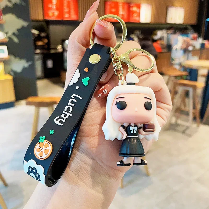 kf S391b0f9ba58540728365ee42bac7391dZ Cute Car Key Chain Anime Fairy Tail Keychain Natsu Gray Lucy Erza Keychains Women Pendant Friends - Fairy Tail Shop