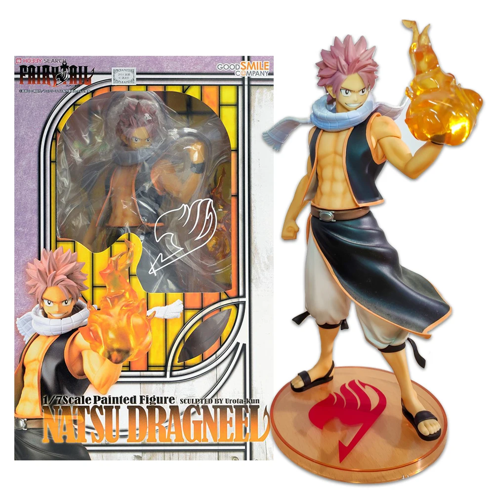 kf S4538788c75824141831e731a21237765n 23CM Anime FAIRY TAIL Etherious Natsu Dragneel Replacement Hand Flame Special Effects Part Standing Model Toy - Fairy Tail Shop