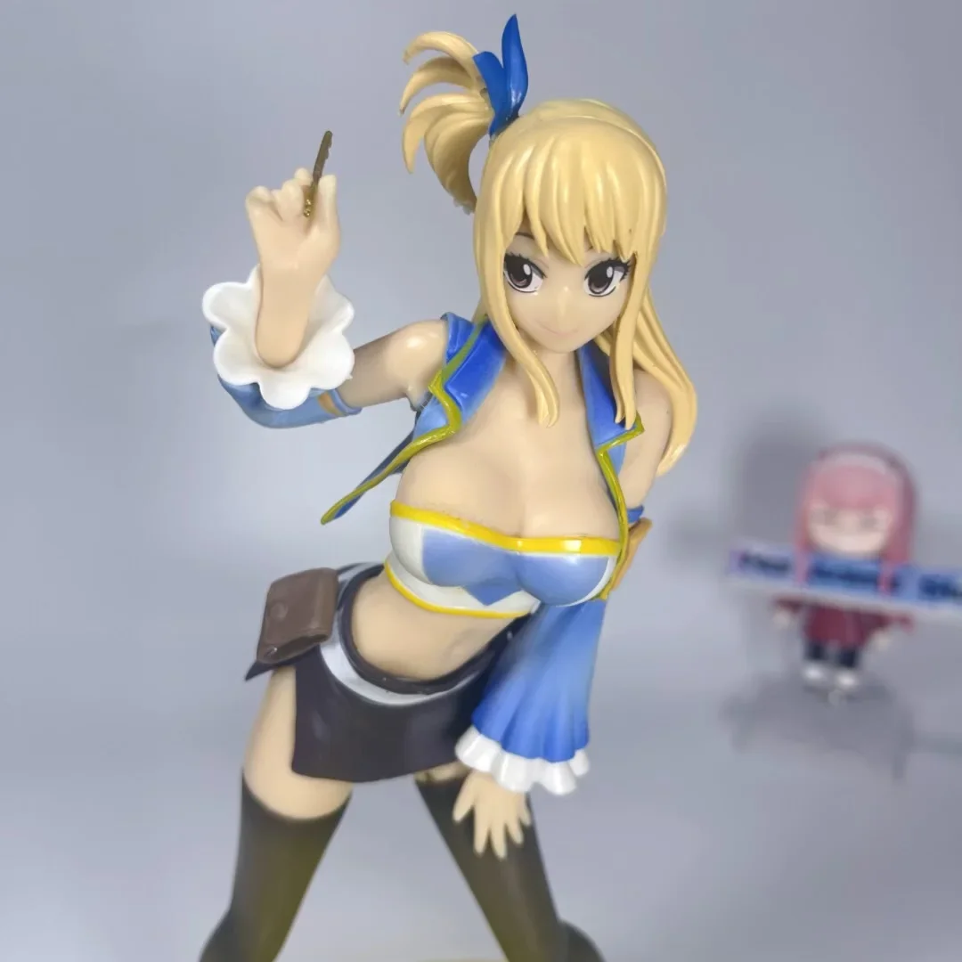 kf S48f08834c2814f718fff408959b76a40B Anime Fairy Tail Lucy Figure Swimsuit Girl Action Figurine Lucy Heartfilia Fairy Tail Sculpture Collection PVC - Fairy Tail Shop