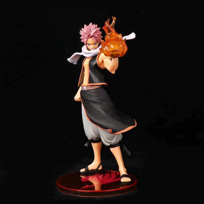 kf S573566f553394f62b306da5353bf7283C 23CM Anime FAIRY TAIL Etherious Natsu Dragneel Replacement Hand Flame Special Effects Part Standing Model Toy - Fairy Tail Shop