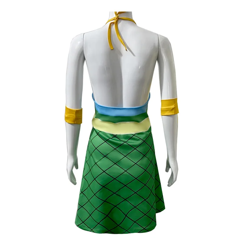 kf S5c8e74511a534e62a8f8f779e8312fa6G Fairy Anime Tail Wendy Marvell Cosplay Costume Magic Shooter Green Dragonscale Dress Woman Sexy Kawaii Carnival - Fairy Tail Shop