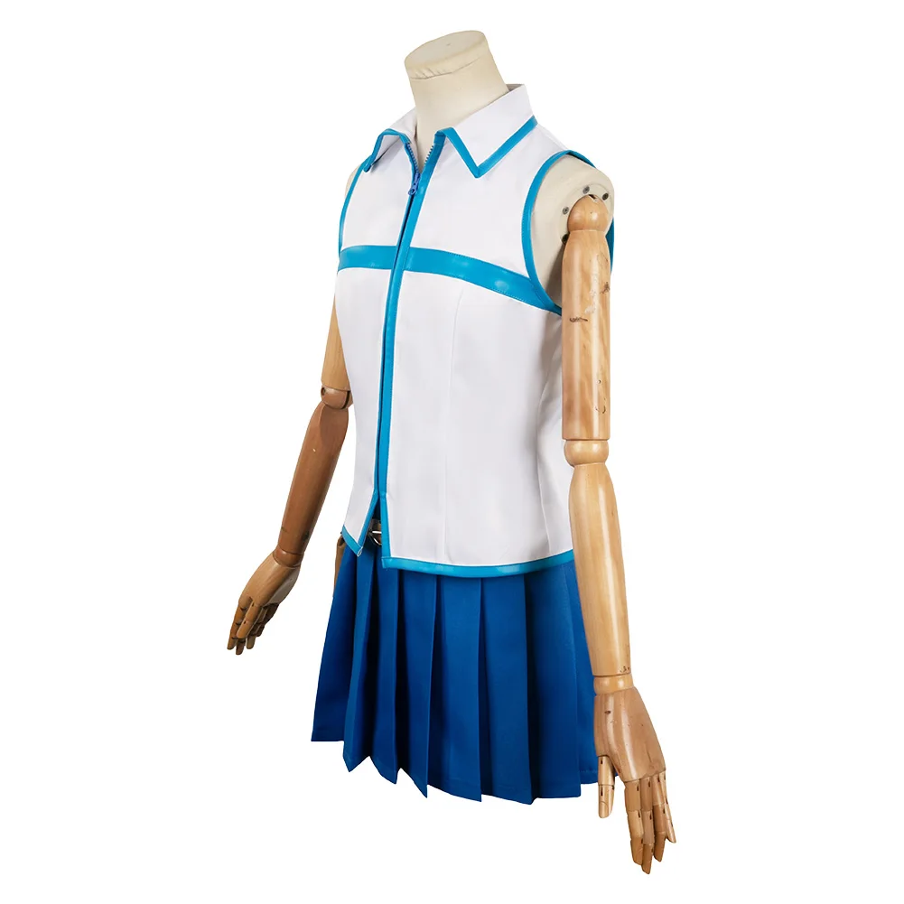 kf S8ecde55dbda145b49cb26f7927e02845J Fantasy Lucy Fairy Cosplay Tail Costume Headwear Vest Skirt Women Girls Anime Role Play Outfits Halloween - Fairy Tail Shop