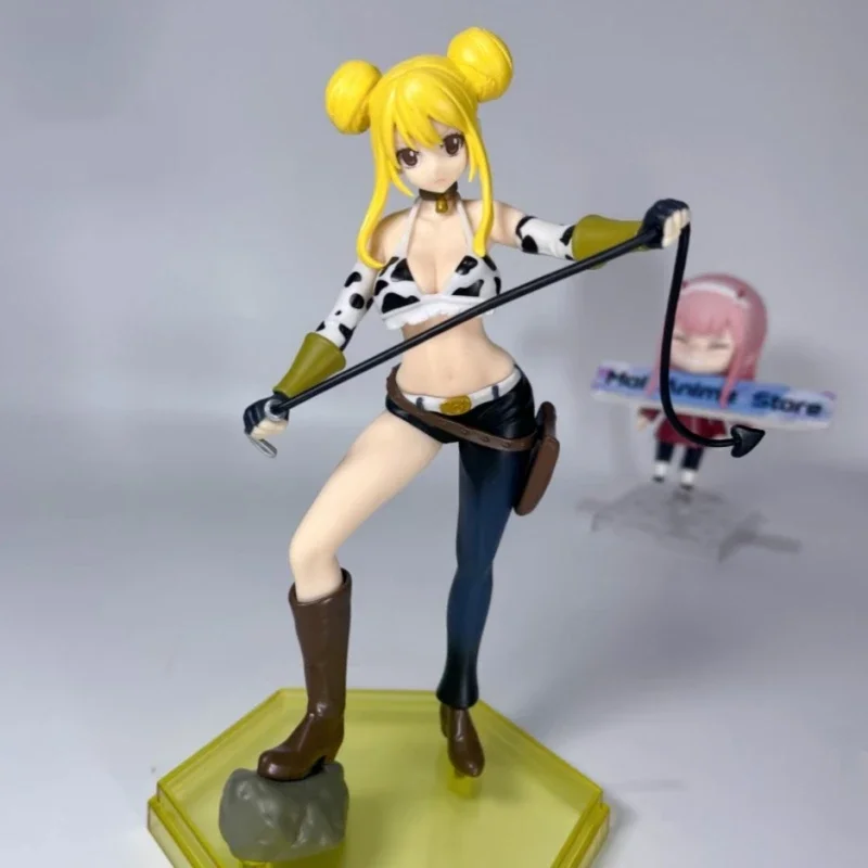 kf Sb5b98e8febb94220a82d423c889881cap Anime Fairy Tail Lucy Figure Swimsuit Girl Action Figurine Lucy Heartfilia Fairy Tail Sculpture Collection PVC - Fairy Tail Shop