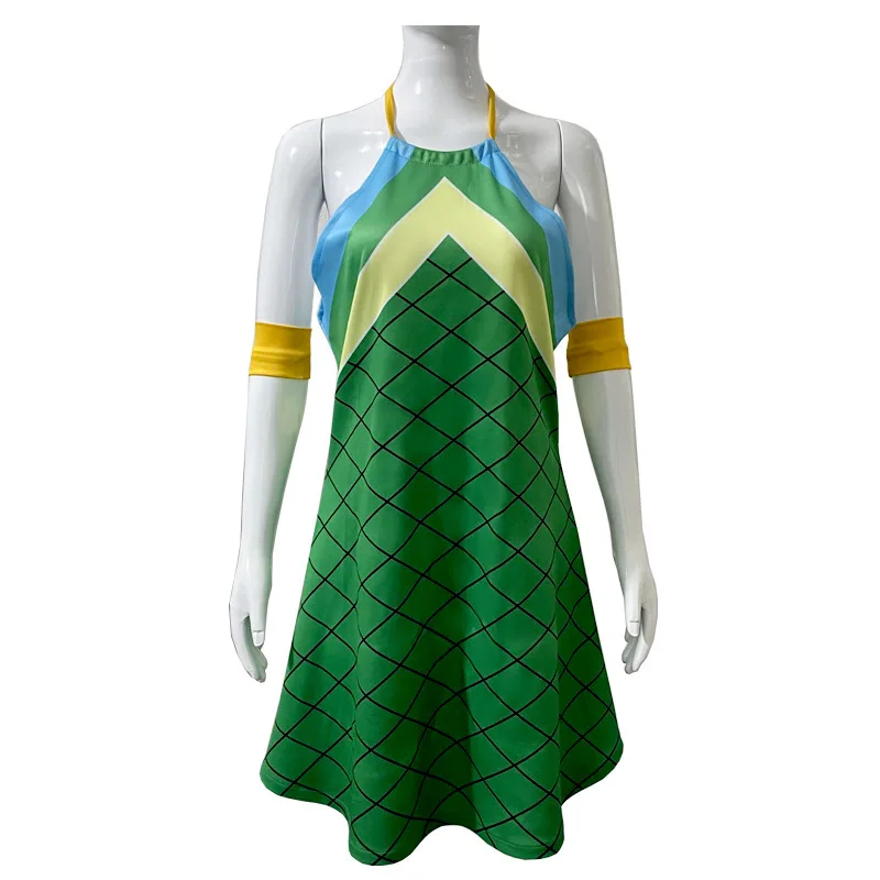 kf Sb8efb913274440a3aa4a5f17ce58e6928 Fairy Anime Tail Wendy Marvell Cosplay Costume Magic Shooter Green Dragonscale Dress Woman Sexy Kawaii Carnival - Fairy Tail Shop