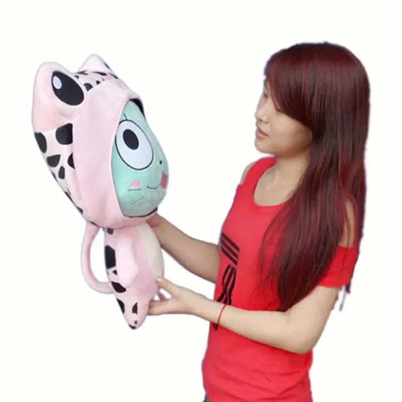 kf Sc40f7304f2734481bed6c140f6afcd5dU 58cm Floussie Fairy Tail Plush Toy Two Dimensonal Cat Peripheral Animation Doll Pillow Bedroom Sofa Home - Fairy Tail Shop