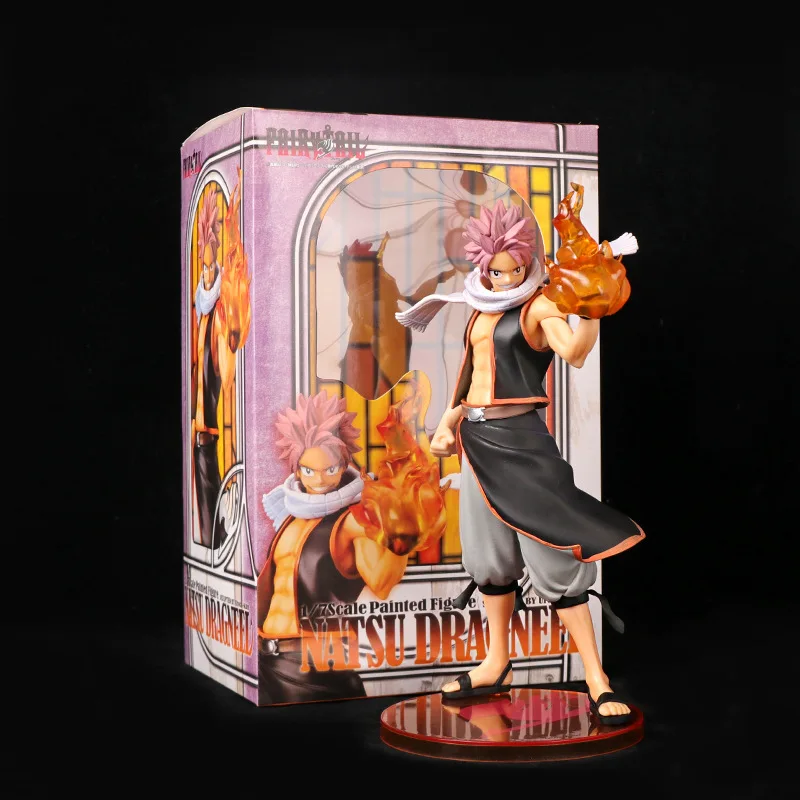 kf Scf8f3f52e16b47248417c03ed44bd09al 23CM Anime FAIRY TAIL Etherious Natsu Dragneel Replacement Hand Flame Special Effects Part Standing Model Toy - Fairy Tail Shop