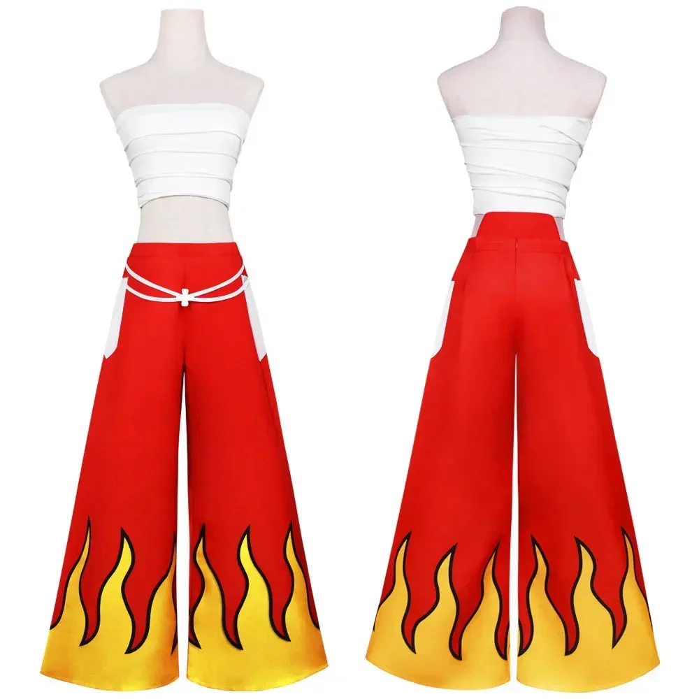 kf See1961a956c04961857f4f5f1189f8a1u FAIRY TAIL Anime Erza Scarlet Cosplay Costume Top Pants Suit Woman Party Halloween Costume - Fairy Tail Shop