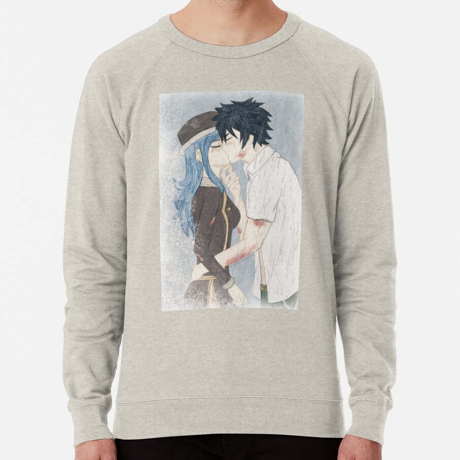 ssrcolightweight sweatshirtmensheather oatmealfrontsquare productx1000 bgf8f8f8 23 - Fairy Tail Shop