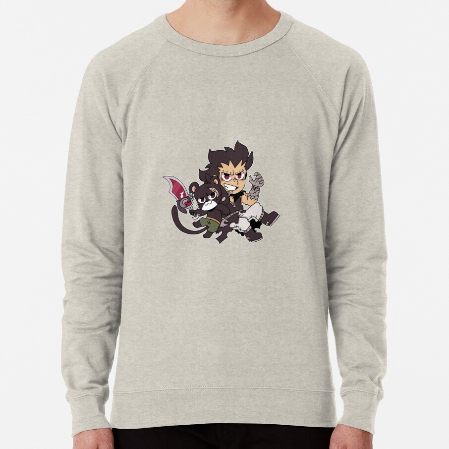 ssrcolightweight sweatshirtmensheather oatmealfrontsquare productx1000 bgf8f8f8 27 - Fairy Tail Shop