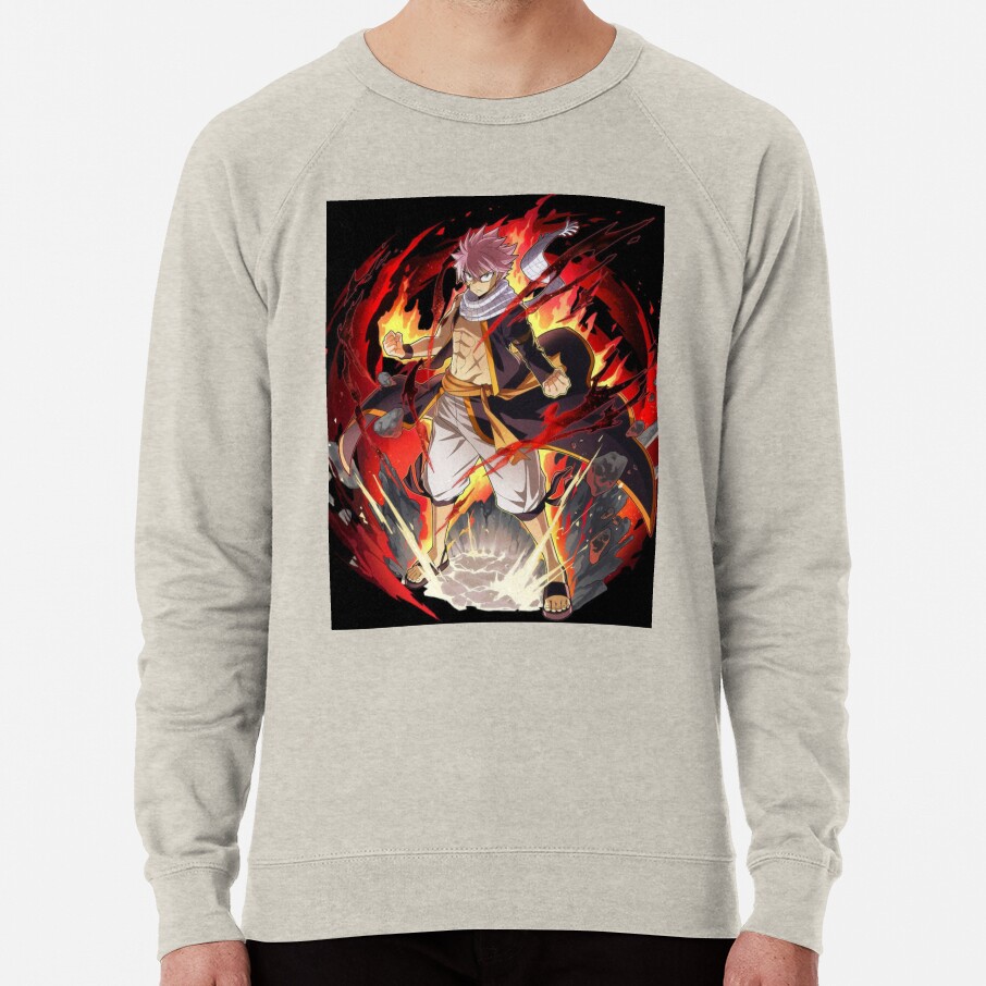 ssrcolightweight sweatshirtmensoatmeal heatherfrontsquare productx1000 bgf8f8f8 14 - Fairy Tail Shop