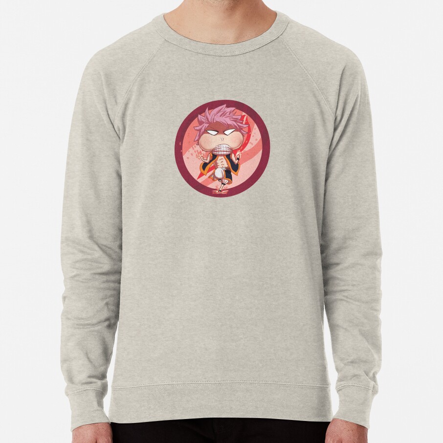 ssrcolightweight sweatshirtmensoatmeal heatherfrontsquare productx1000 bgf8f8f8 22 - Fairy Tail Shop