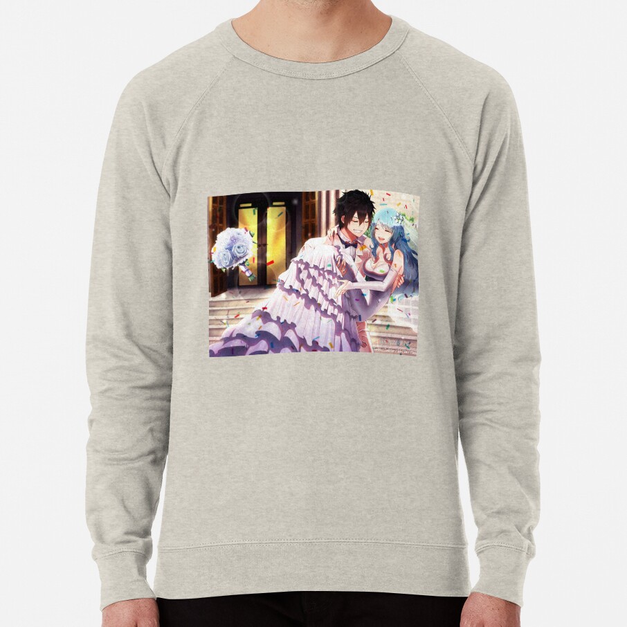 ssrcolightweight sweatshirtmensoatmeal heatherfrontsquare productx1000 bgf8f8f8 41 - Fairy Tail Shop