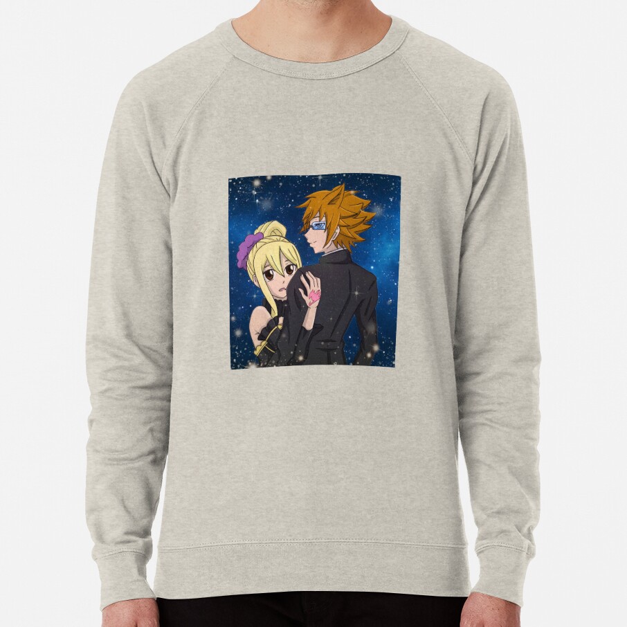 ssrcolightweight sweatshirtmensoatmeal heatherfrontsquare productx1000 bgf8f8f8 6 - Fairy Tail Shop