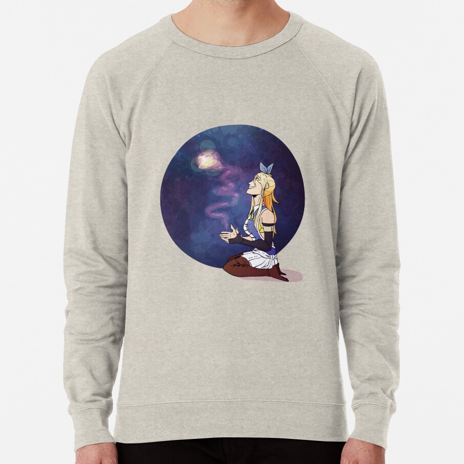 ssrcolightweight sweatshirtmensoatmeal heatherfrontsquare productx1000 bgf8f8f8 - Fairy Tail Shop