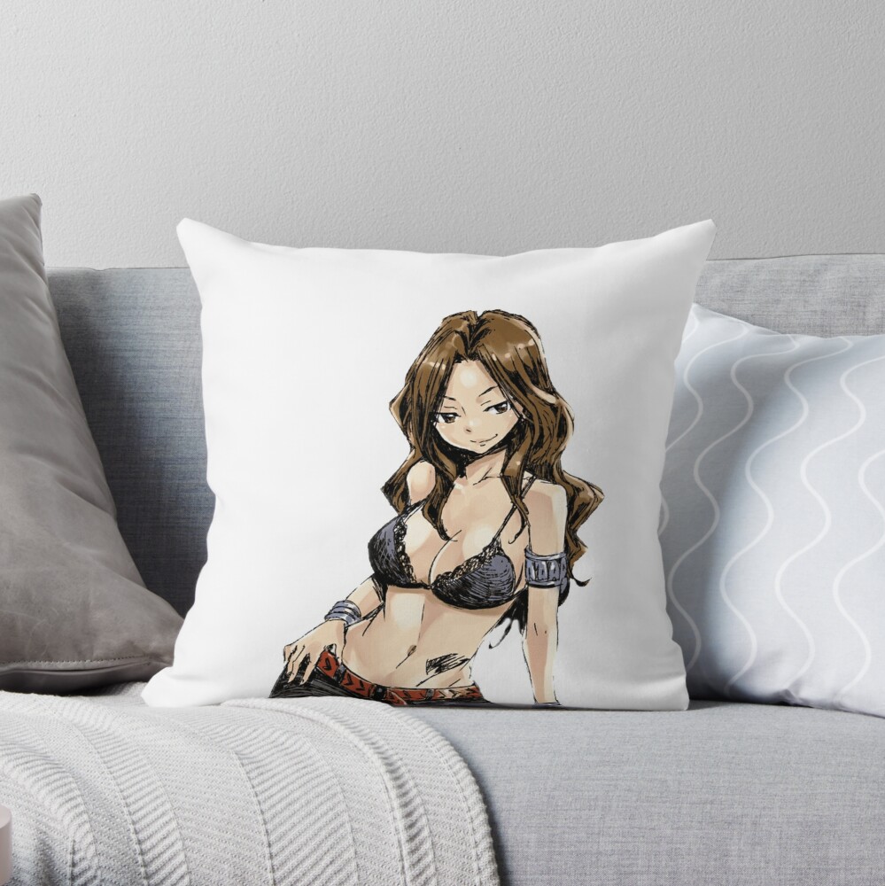 Fairy Tail Sexy Cana Alberona Throw Pillow