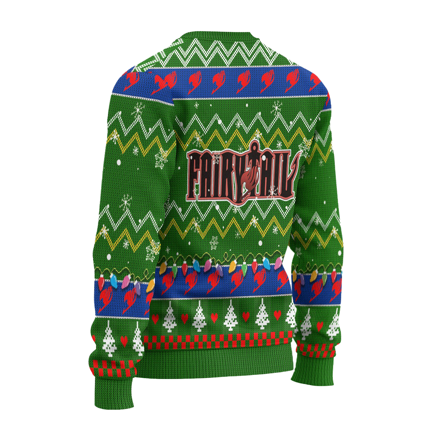 fairy tail anime ugly christmas sweater custom characters xmas gift 9600r - Fairy Tail Shop