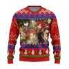 fairy tail anime ugly christmas sweater custom xmas gift 577nh - Fairy Tail Shop