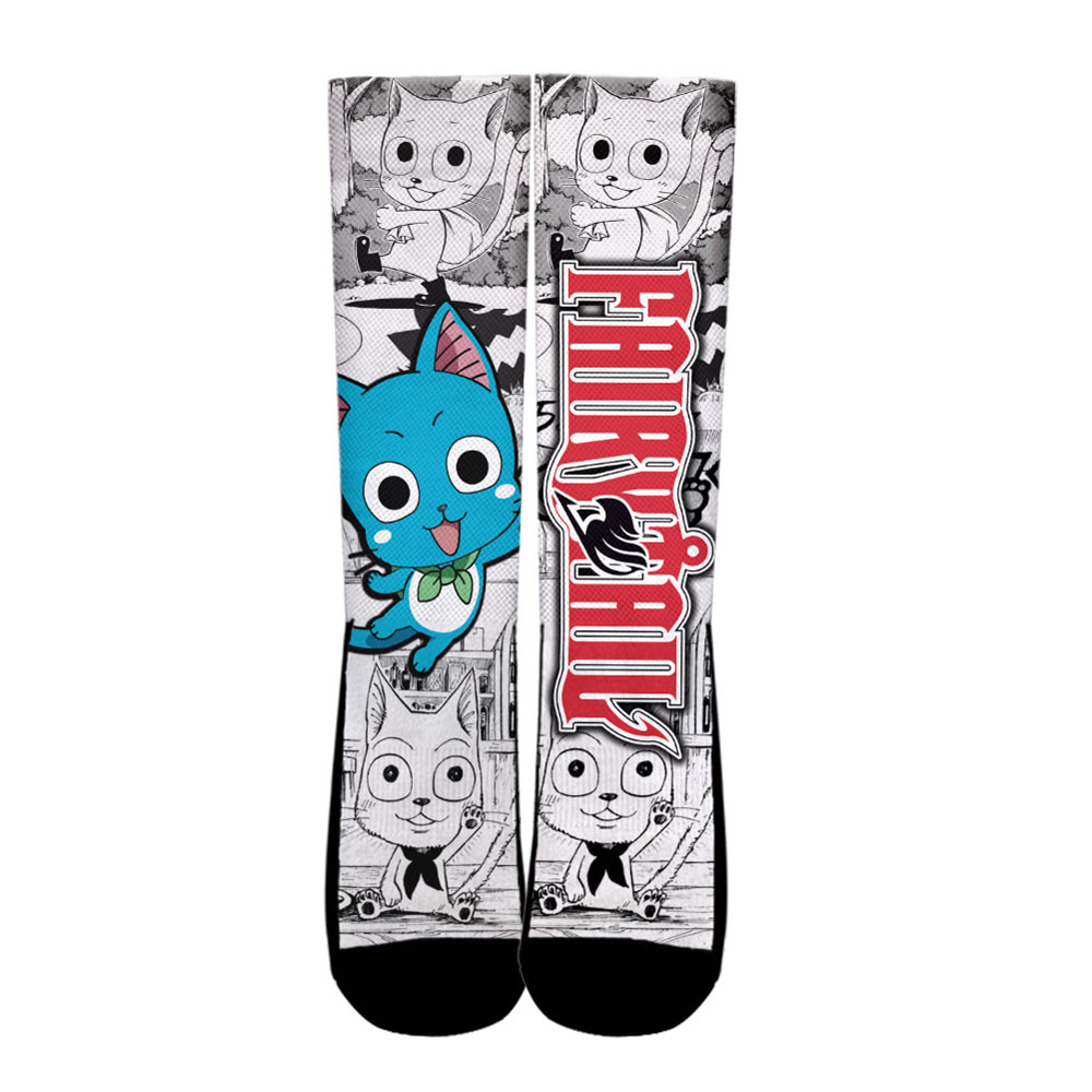 happy socks fairy tail custom anime socks manga style - Fairy Tail Shop