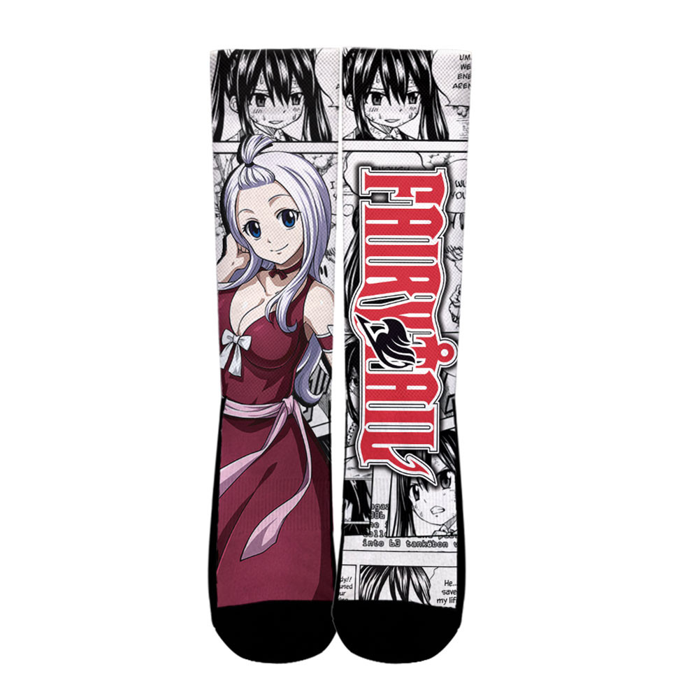 mirajane strauss socks fairy tail custom anime socks manga style ubfnu - Fairy Tail Shop
