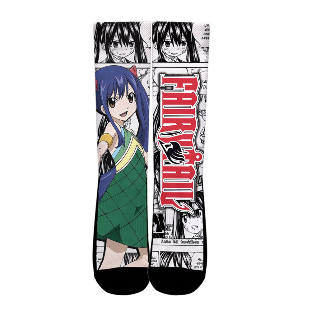 wendy marvell socks fairy tail custom anime socks manga style 9gna4 - Fairy Tail Shop